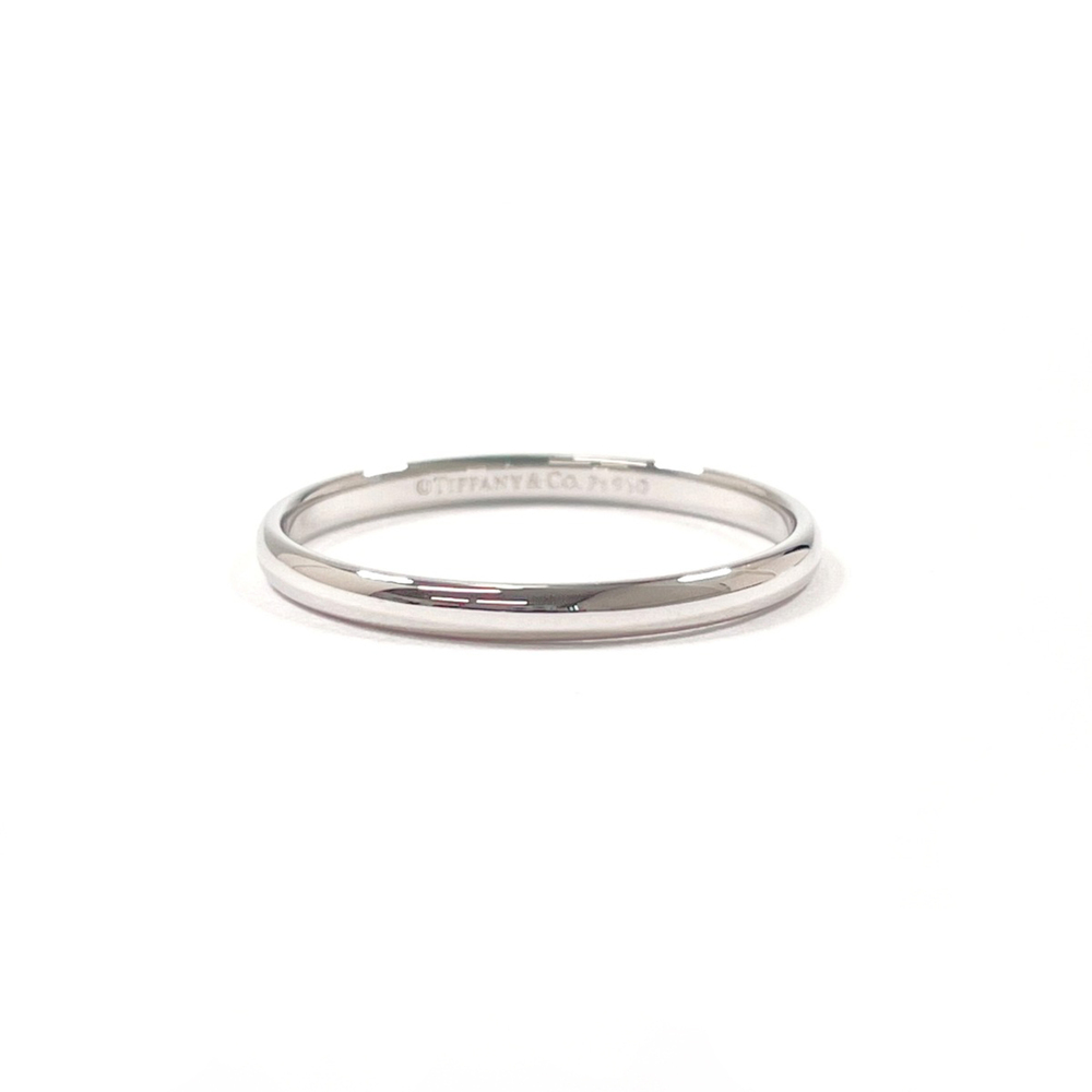 TIFFANY&Co. Tiffany Wedding Band Ring Forever - Platinum 950, Size 19, Silver...